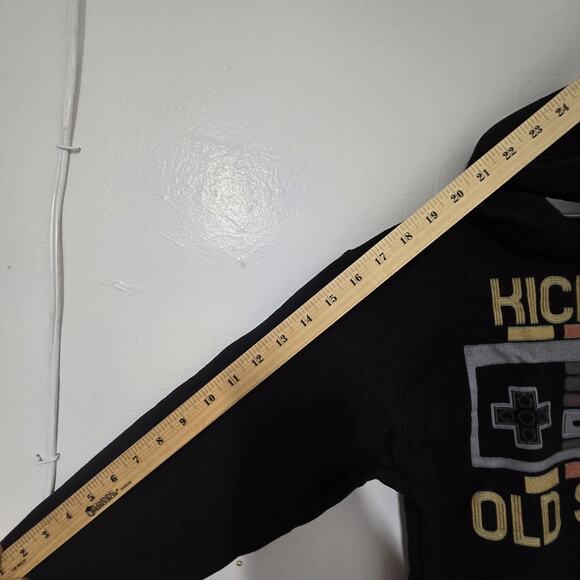 Nintendo NES Retro Kickin' It Old School Pullover Hoodie Sz S - Picture 8 of 9